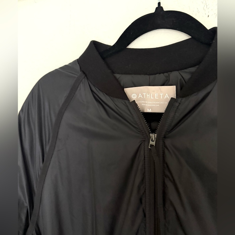 Athleta Summit Primaloft Shell Puffer Jacket Rain… - image 5